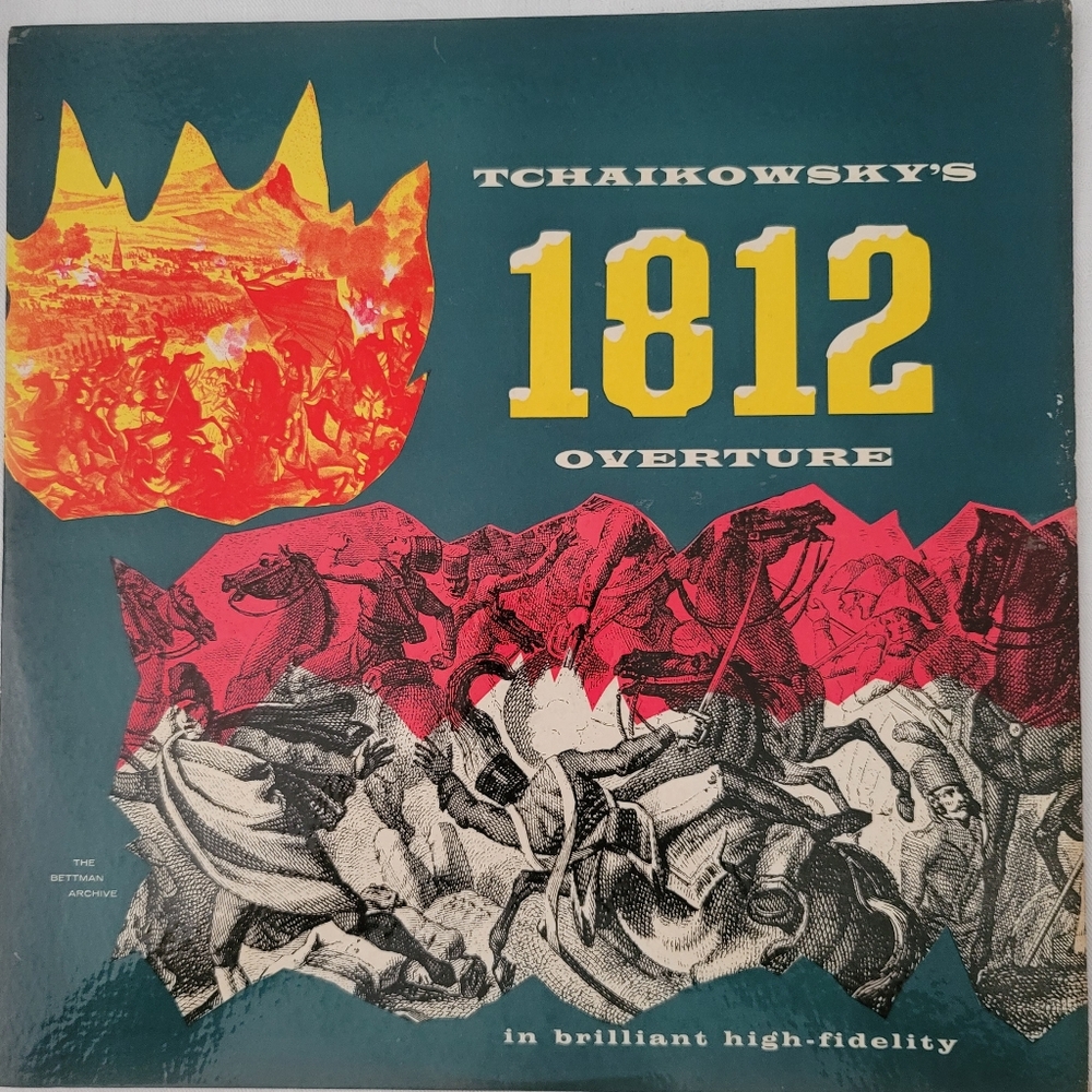 Tchaikowsky's 1812 Overture  P5100 Somerset Records 1958